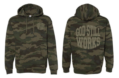 GodStillWorks Camouflage Hoodies