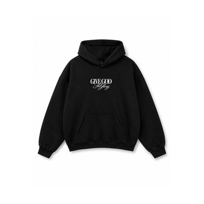 Give God Glory Black Hoodie