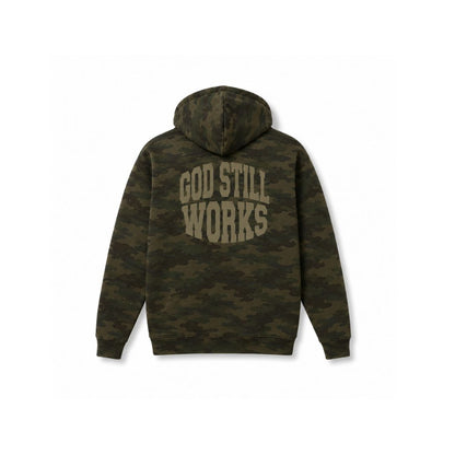 GodStillWorks Camouflage Hoodies