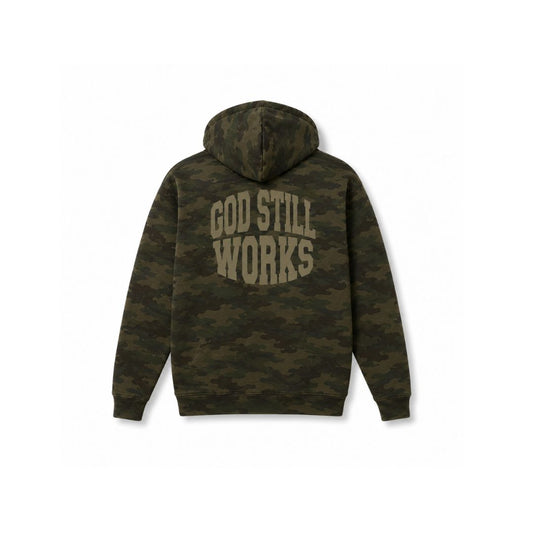 GodStillWorks Camouflage Hoodies